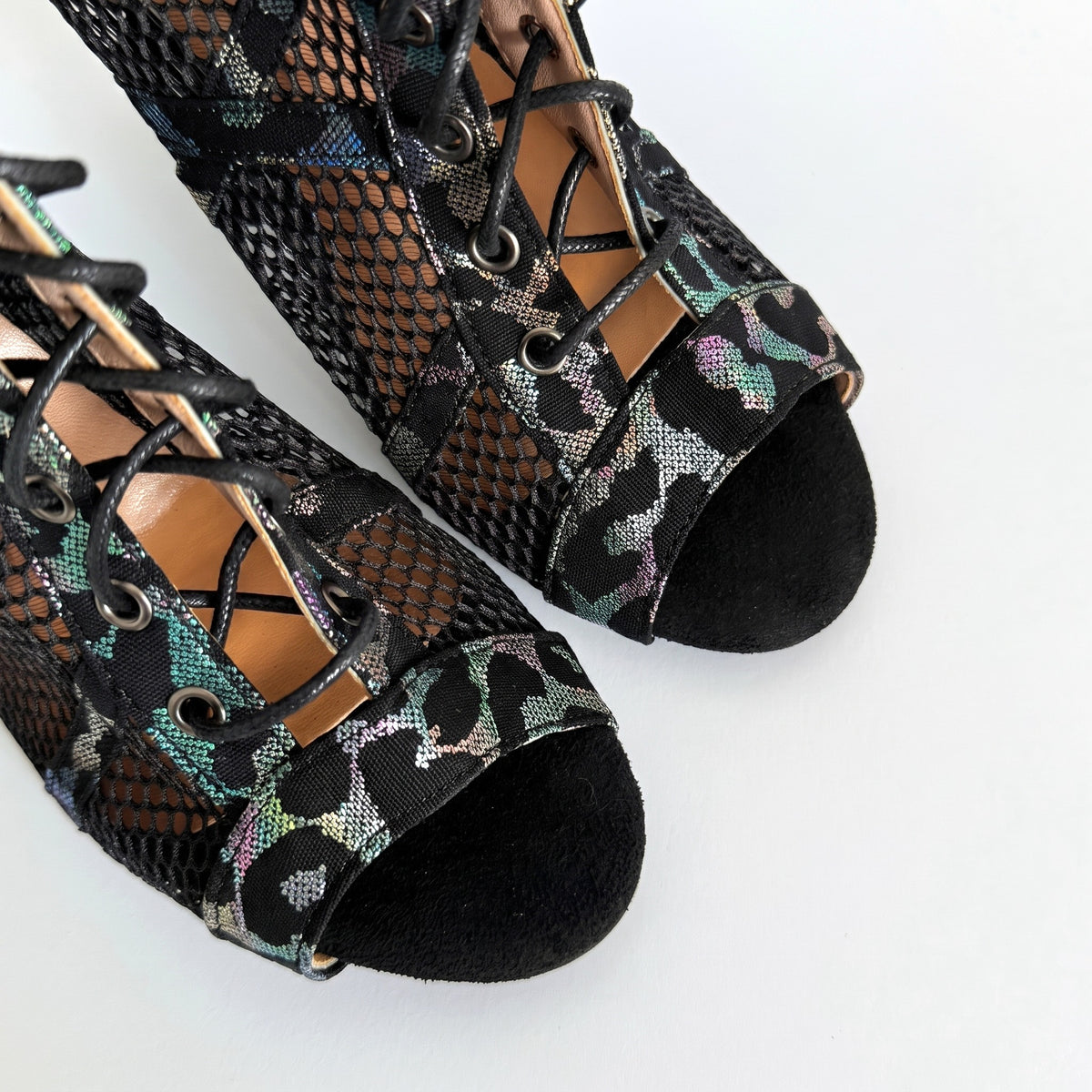 Leopard High Heels Dance Shoes