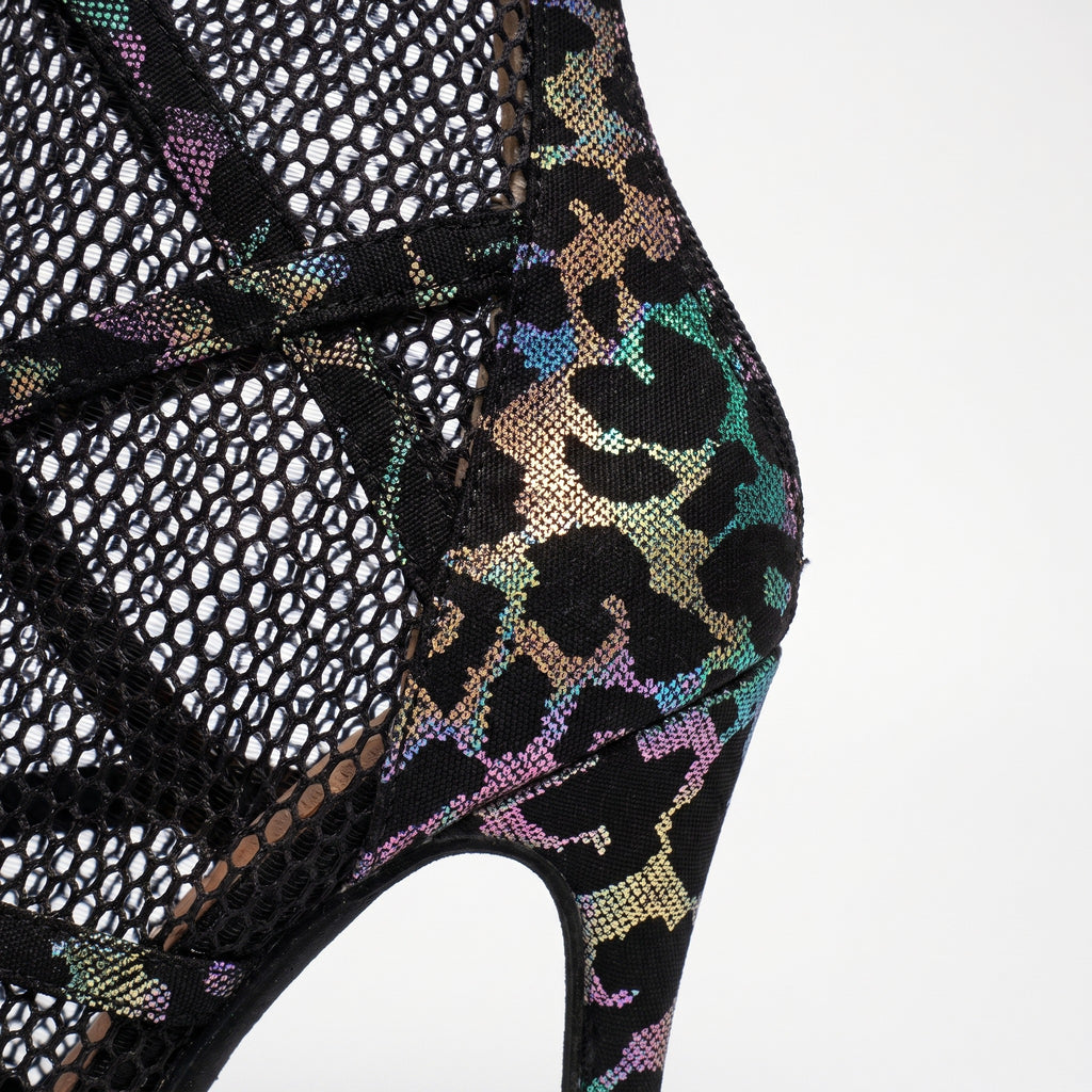 Leopard High Heels Dance Shoes