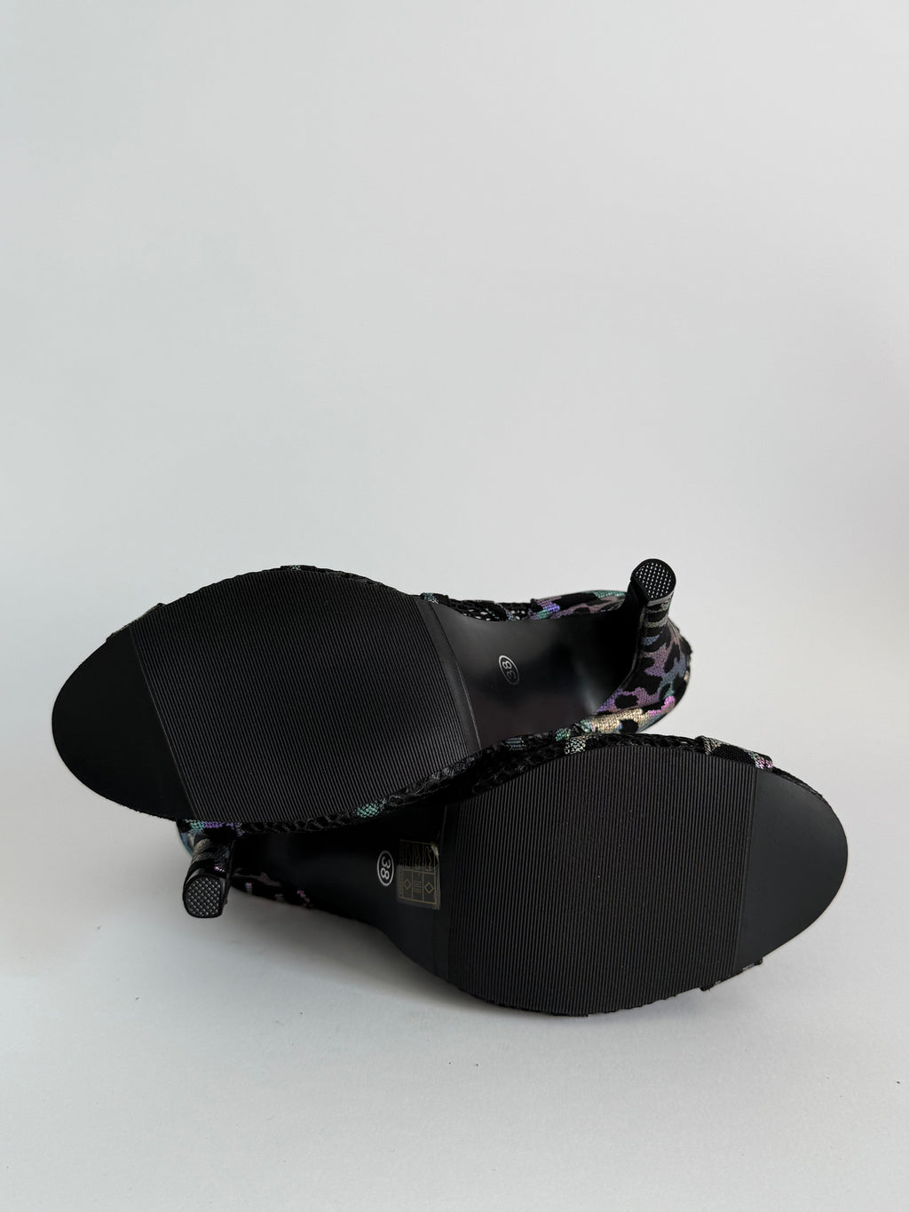 Leopard High Heels Dance Shoes