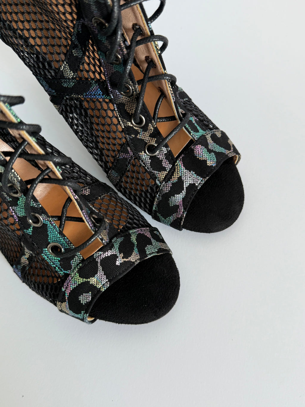 Leopard High Heels Dance Shoes