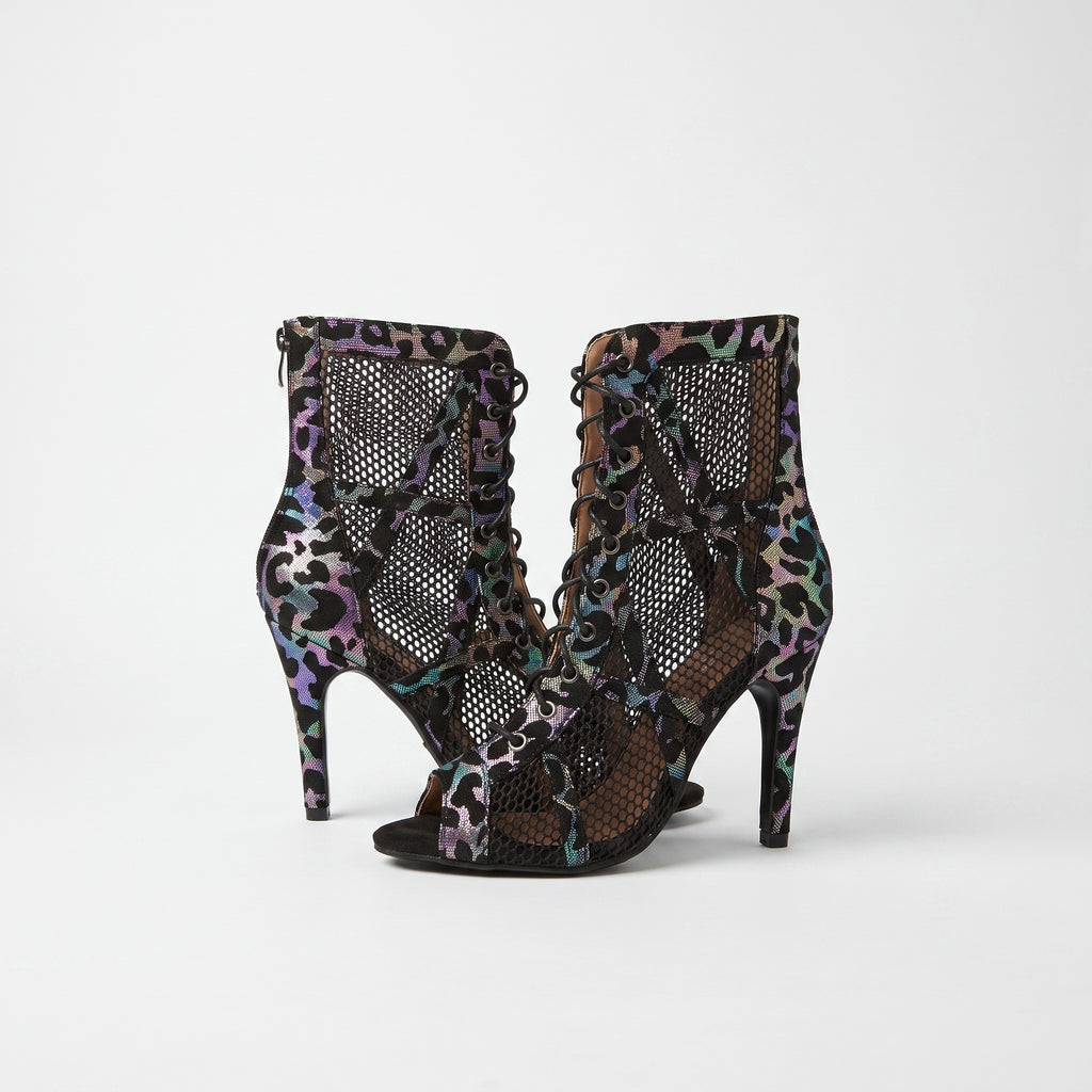 Leopard High Heels Dance Shoes