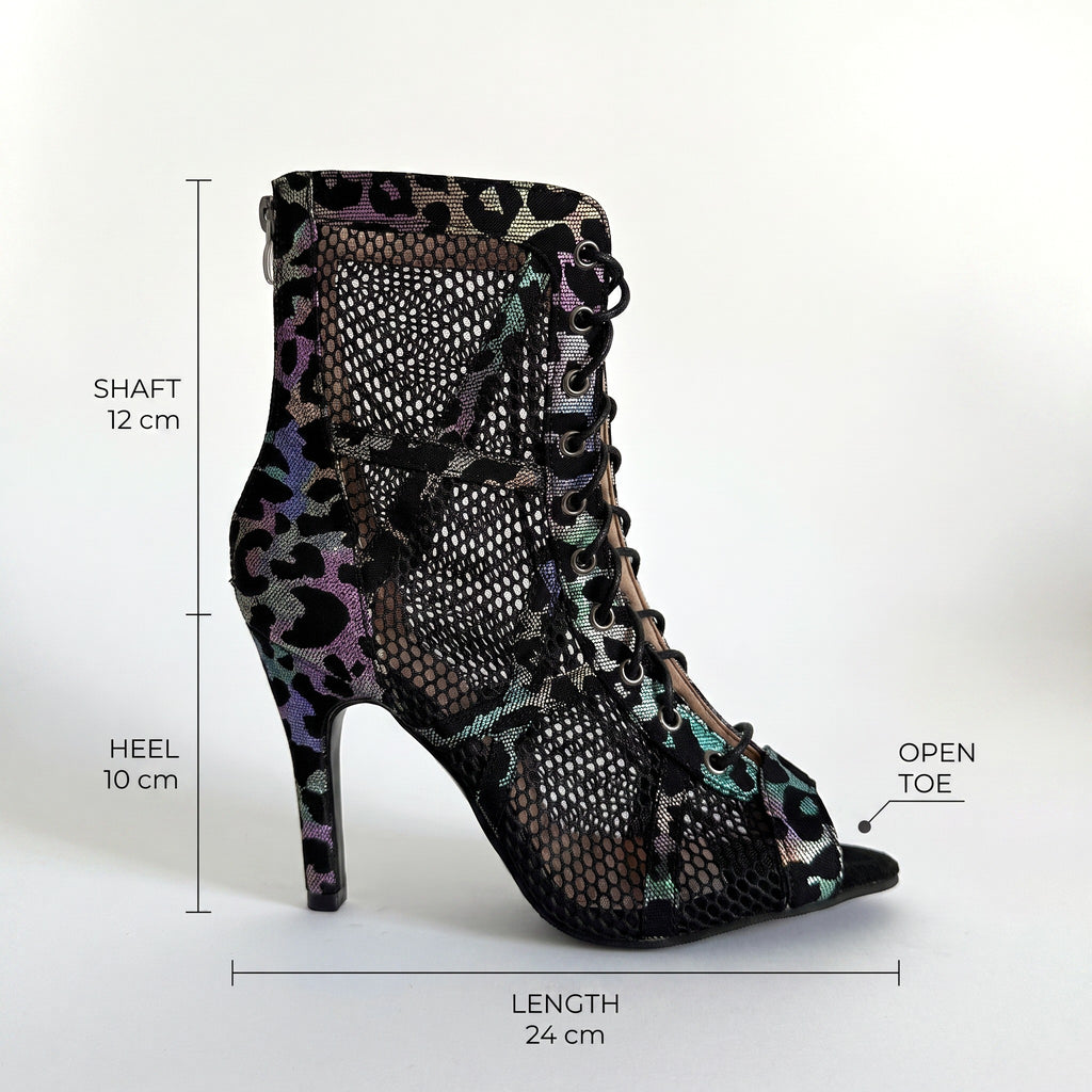 Leopard High Heels Dance Shoes
